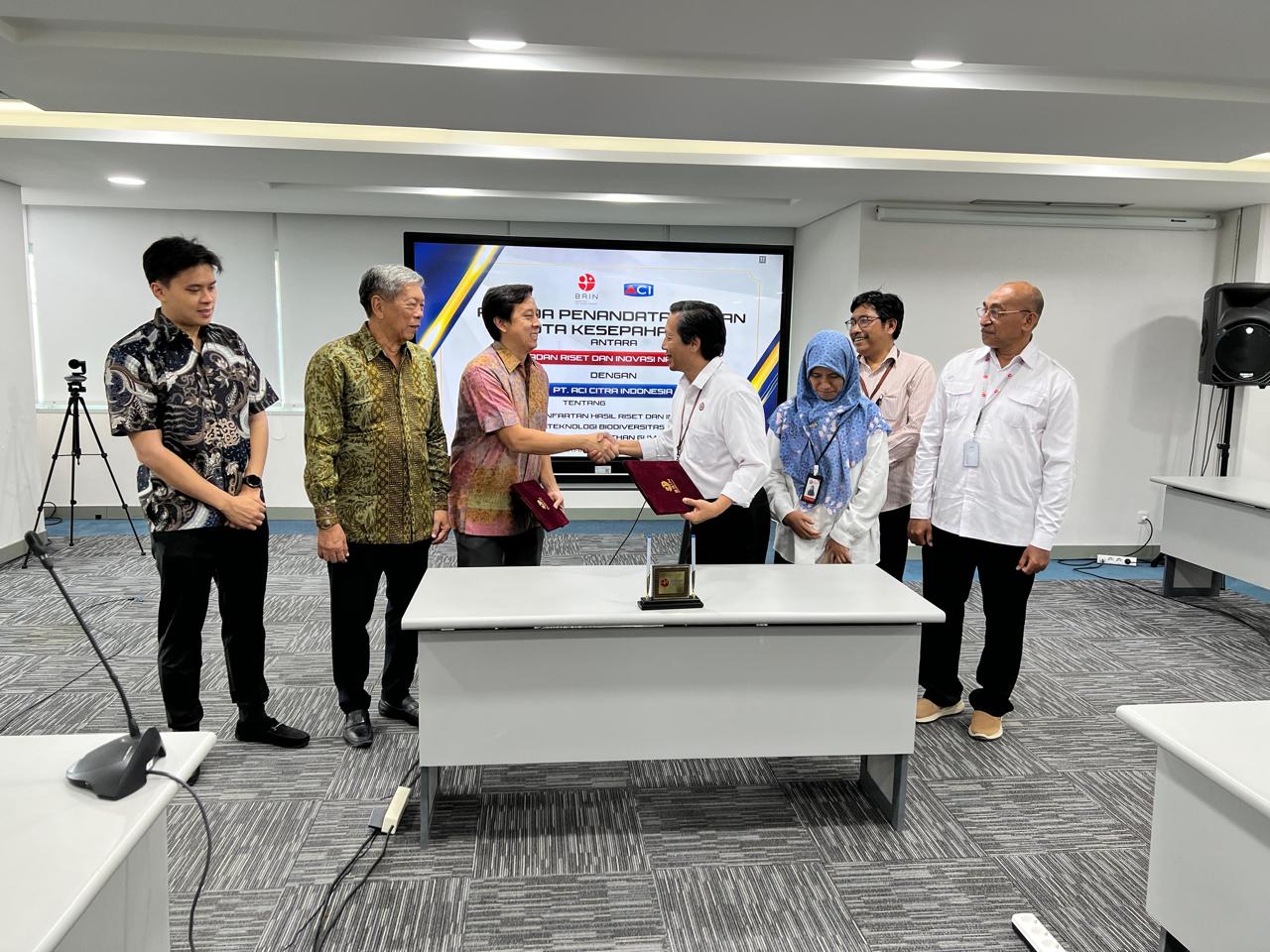 ACI and BRIN partnership signing